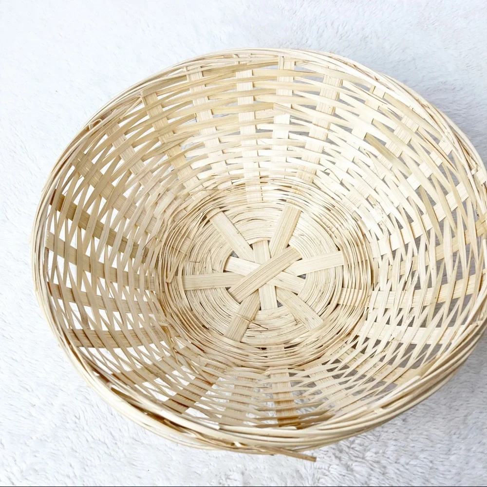 Round basket low short 8.5” diameter
